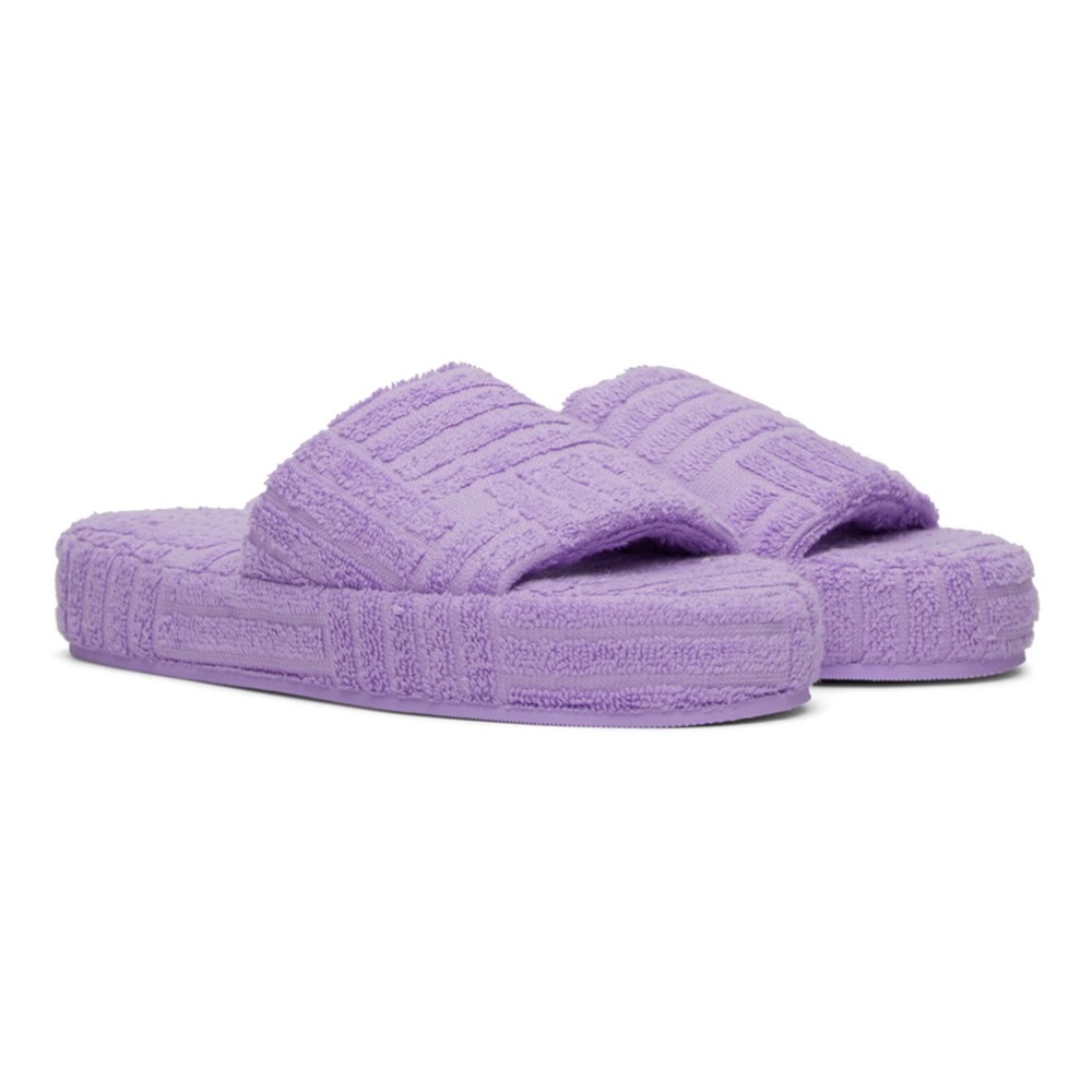 Bottega Veneta Purple Wisteria Resort Sandal